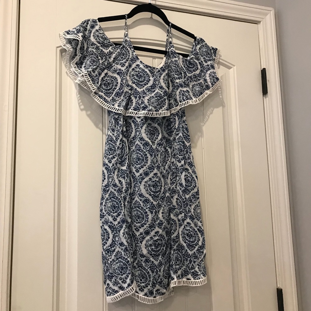 Off the shoulder dress/long shirt